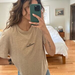 Maison Martin Margiela Gray Logo T-Shirt